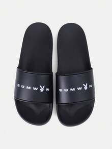 PLAYBOY X SUMWON Home Slippers - Black - View 1