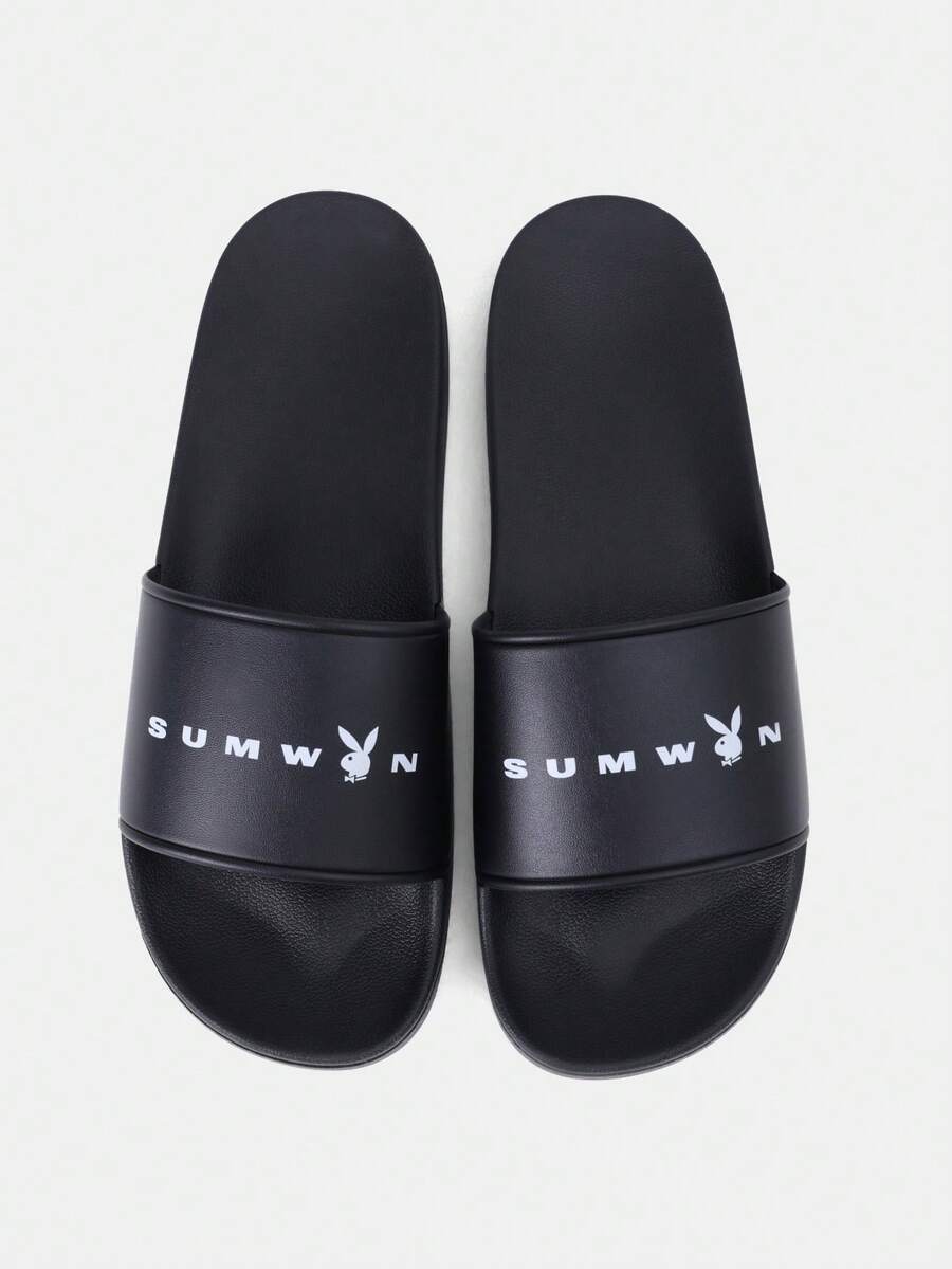 PLAYBOY X SUMWON Home Slippers - Black - View 1