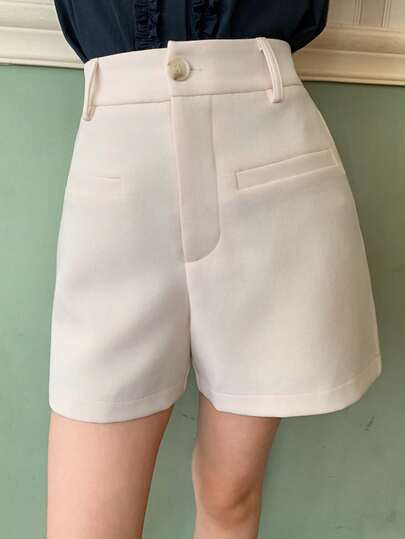 DAZY Tween Girls' Casual Solid Color Shorts, Summer