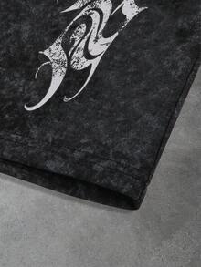 Manfinity EMRG Bộ áo vest nam in hình tượng thiên thần và khẩu hiệu Los Angeles Saint, áo không tay và quần short phong cách đường phố Mỹ, bộ đồ hai mảnh nam, áo thun in hình, áo nữ, trang phục thường ngày, trang phục mùa xuân, trang phục ngày lễ, áo đen, quần áo mùa xuân, áo sơ mi nữ, trang phục mùa xuân, bộ đồ hai mảnh nam, áo tank top cỡ lớn, thời trang SS26 mới, trang phục không tay nam, trang phục mùa hè, quần áo mùa xuân, áo mùa hè cho nữ, thời trang SS26 mới. - Nhiều màu - Xem 4