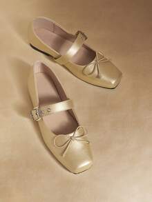 Rosivie Women Flats - Light gold - View 1