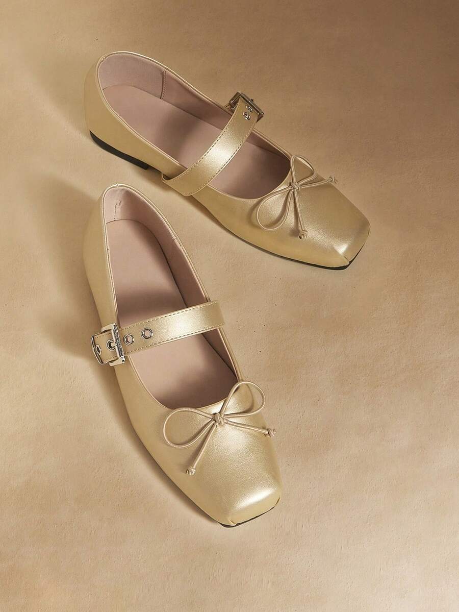 Rosivie Women Flats - Light gold - View 1