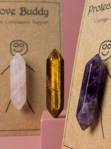 Joivida 1Pc A Lucky Crystal That Brings Healing And Peace Through Love. - Lucky Crystal - View 2