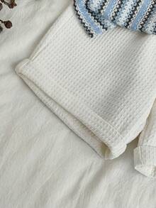 Bộ 2 món gồm áo polo tay ngắn và quần short cạp chun dễ thương cho bé trai, thích hợp cho mùa hè và mùa xuân. - Nhiều màu - Xem 4