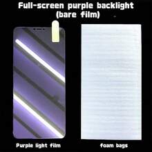 2Pcs Purple Light Anti-Spy Tempered Glass Screen Protector, Anti-Blue Light, Privacy Protection, Compatible With IPhone 11/12/13/14 Pro Max/15 Pro Max/16/16 Plus/16 Pro/16 Pro Max/16e/17/17 Air/17 Pro/17 Pro Max - Purple - View 4