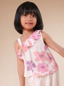 SUMWON Young Girls Tank Top Co-Ords - Multicolor - View 3