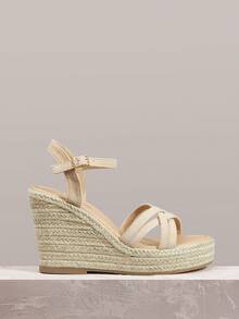 Styleloop Women Platforms & Wedge Sandals - Apricot - View 1