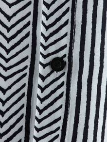 Manfinity Homme Men's Summer Holiday Printed Short-Sleeve Shirt - Black - View 5