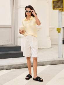 HighSole 女士露趾平底凉鞋，轻便透气，适合日常穿着 - 黑色 - 查看 3