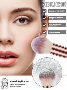 Bộ 39 cọ trang điểm cao cấp bằng sợi tổng hợp, bộ cọ tán phấn mắt, dụng cụ trang điểm. - Nhiều màu - Xem 3