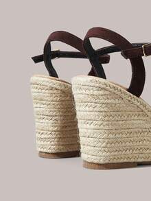 Styleloop Damplattformar och kilklackade sandaler - Rostad brun - Visa 4