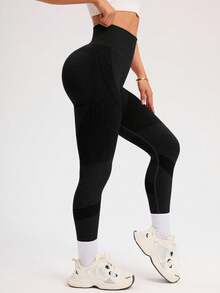 POWERISTA Velisys 高腰无缝弹力运动紧身裤 - 彩色 - 查看 6