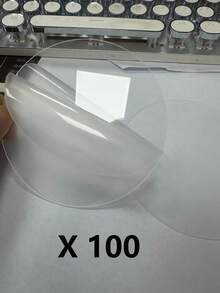 30/50/100PCS 4in Round Clear Circles Sheet Acrylic Wedding Seat Name Card Round Disc Transparent Acrylic Blank Plastic Disc For Cake Holders Coasters Picture Frame Painting Art Project Party DIY Crafts Name Cards And Engraving - Clear - View 11