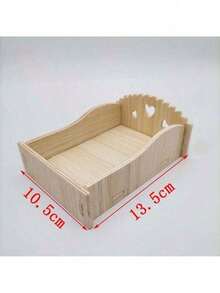 1-Pack Multi-Room Wooden Hamster Maze And Hideout - Provides Your Pet With Fun Activities And A Cozy Nest. - Multicolor - View 11