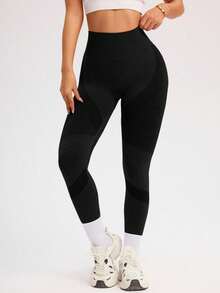 POWERISTA Velisys 高腰无缝弹力运动紧身裤 - 彩色 - 查看 3