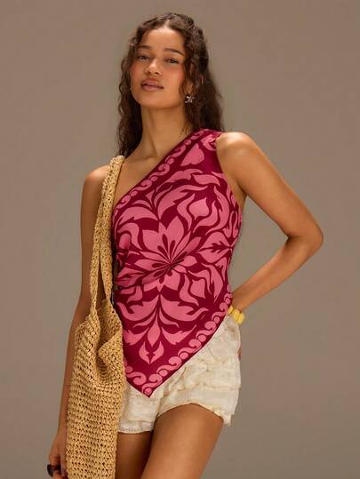 Athîral 女士休闲印花无袖背心