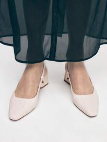 Mnmlis Women Pumps - Apricot - View 4