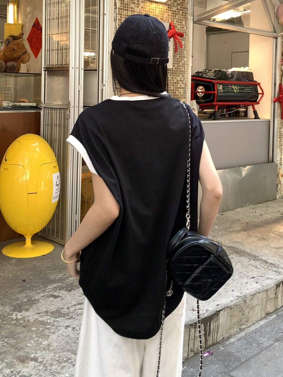Women's Sleeveless Tank Top, Loose Fit Casual Racerback Tank Top, Longer Length Slim Fit Muscle Tee, Basketball Jersey
