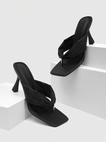 CUCCOO SZL 女鞋新款露趾高跟凉鞋