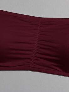 ROMWE Set de 2 sujetadores bandeau sin costuras de unicolor - Multicolor - Ver 3