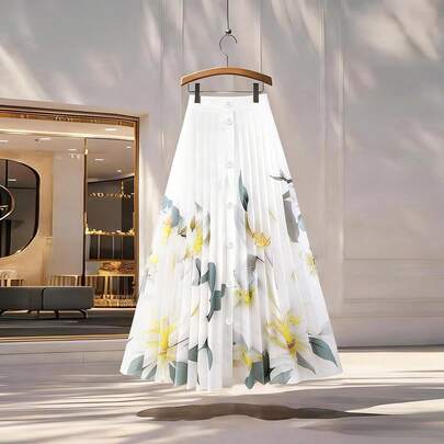 Plus Size Pleated P…