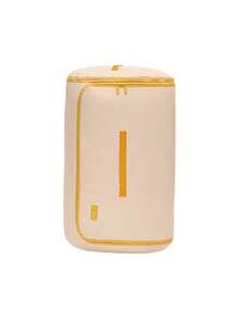 Haus Hana 1PC Vacuum Compression Round Cylinder Storage Bags Space Saver Extra Large Capacity Heavy Duty Quilt Comforter Blanket Clothing Organizer Bags Household Moving Packing Luggage Storage Totes Multi-Functional Thickened Zipper Closure Dorm Room Travel Essentials Home Organization Storage Solutions - Multicolor - View 9