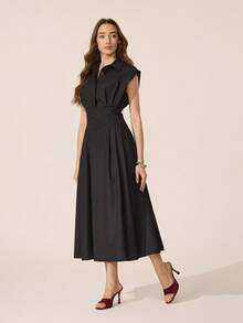 CUCCOO BASICS Sandalias con tacón para mujer - Burdeos - Ver 3