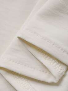 DAZY 女士度假休闲衬衫和裙子两件套 - 米色 - 查看 8