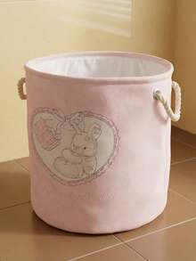 Zazumi 1Pc/2Pcs Home Dorm Collapsible Laundry Hamper, Cute Large Capacity Clothes Storage Basket - Multicolor - View 8