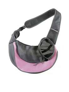 Breathable Dog Harness Bag, Portable Travel Pet Shoulder Bag, Suitable For Small To Medium-Sized Pets, And Can Also Be Used For Cat Travel. - Multicolor - View 3
