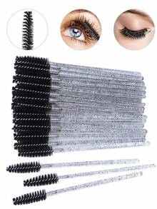 150/100/50 chiếc cọ chải lông mày, cọ chải mi dùng một lần cao cấp, cọ chuốt mascara dùng một lần, cọ chải mi và lông mày, dụng cụ trang điểm (nhiều màu), hoàn hảo cho nhu cầu làm đẹp khi di chuyển, cọ chải lông mày, cọ tán phấn mắt, cọ chải mi, cọ chải mi, quà tặng. - Nhiều màu - Xem 16