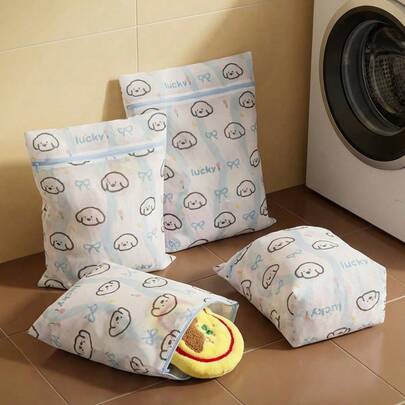 Joivida 1个/6个装精致衣物洗衣袋，网状保护袋，适用于毛衣和羊毛制品，防变形内衣洗衣袋，适用于洗衣机