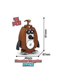 26 New Brainrot Bricks Tung Tung Sahur Italy Tralalero Tralala Building Blocks Mythology Building Blocks Set For Adults - Global Ancient Creatures DIY Model Funny Assembly Toys Birthday Gifts - Multicolor - View 8