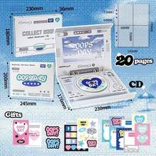 1Pc 4-Grid Photo Album, Multi-Purpose Storage Book For Photocards, Postcards & Instant Photos, Collectible Binder For Idol Album Pictures - multicolor - View 18