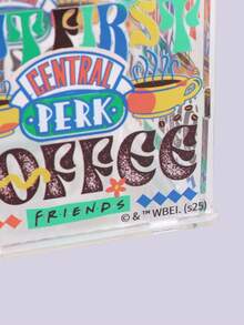 FRIENDS X SHEIN 1 pieza Caja de almacenamiento de acrílico con diseño de dibujo animado de café prioritario - Multicolor - Ver 3