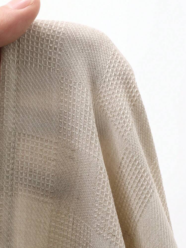 Spring Long Sleeve Middle Eastern Style Men's Shirt Summer