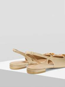 Mnmlis Women Flats - Apricot - View 6