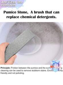 17件套浮石马桶刷套装（带手柄） - 浴室清洁石，用于去除马桶、瓷砖、水槽和浴缸上的水垢、锈渍和污垢。浴室清洁工具，配有符合人体工程学的手柄和浮石。浴室和马桶清洁刷。 - 彩色 - 查看 5