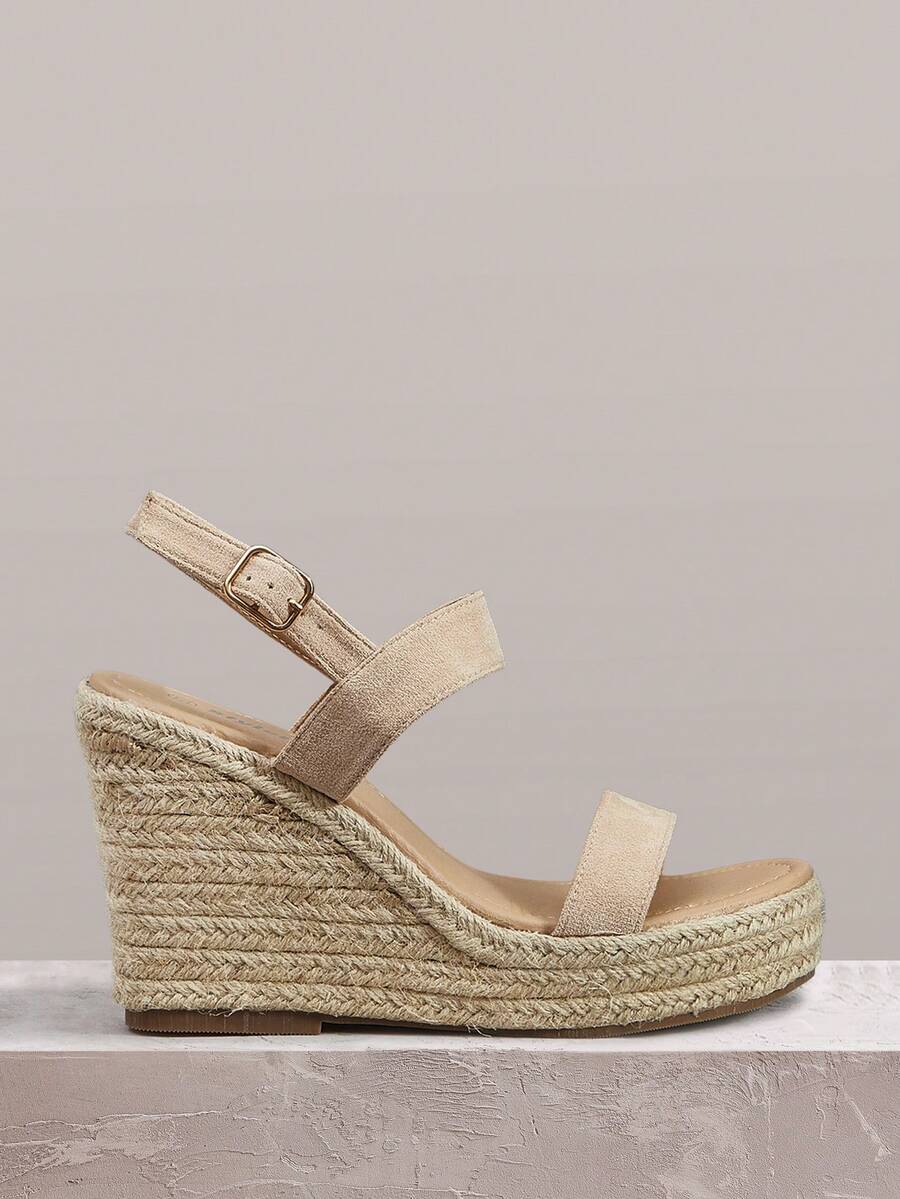 Styleloop Women Platforms & Wedge Sandals - Apricot - View 1