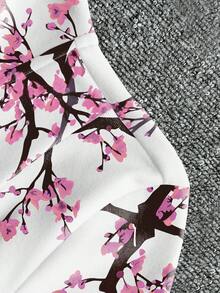 IslaSuriya Y2K风格印花抓绒外套，时尚休闲运动拉链女式外套，修身长袖，适合户外旅行，礼品 - 白色 - 查看 7