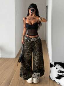 Coolane Women's Spring Concert Outfit Rave Outfit Festival Going Out Rave Outfit Renaissance Fair Club Outfits Party Hippie Contrast Lace Tank Tops - Black - View 3