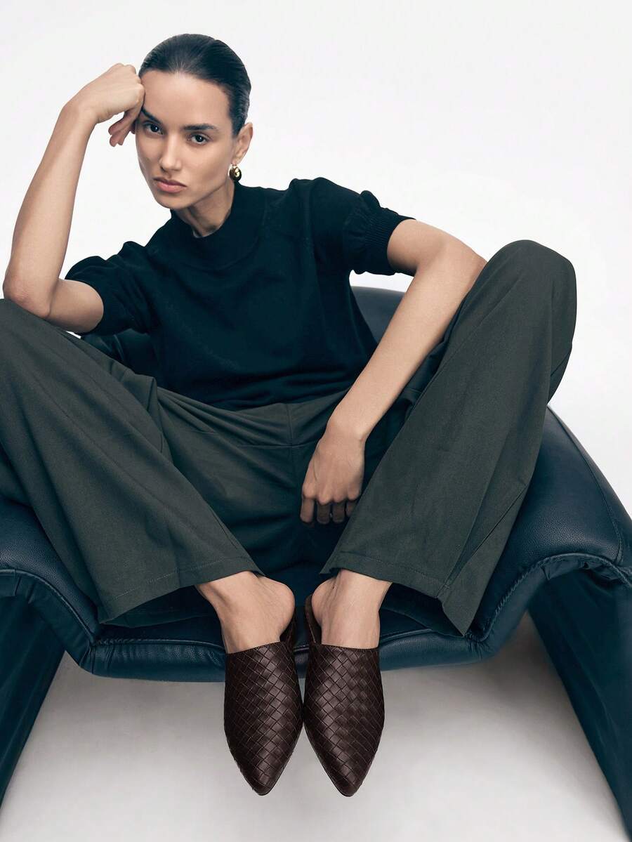 Mnmlis Damen Ballerinas - Braun - Übersicht 1