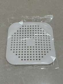 Colector de cabello con ventosa para desagüe, cubierta de desagüe cuadrada de silicona, adecuada para baños de ducha para evitar el atascamiento del fregadero, filtro de salida de desagüe de ducha, adecuada para bañeras de baño y cocinas, accesorios de baño, decoraciones de baño para el hogar, decoraciones de primavera, temporada de vuelta al colegio. - Multicolor - Ver 11