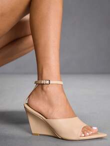 CUCCOO SZL Women Gladiator Sandals - Apricot - View 5