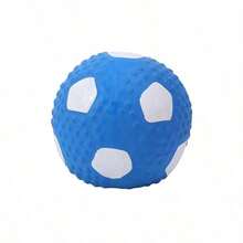 PETSIN 1PC Pet Interactive Training Ball Toy, Latex Rugby Football, Sound-Making Toy, Chewable And Bite-Resistant, Stress-Relieving Dog Toy. - Multicolor - View 20