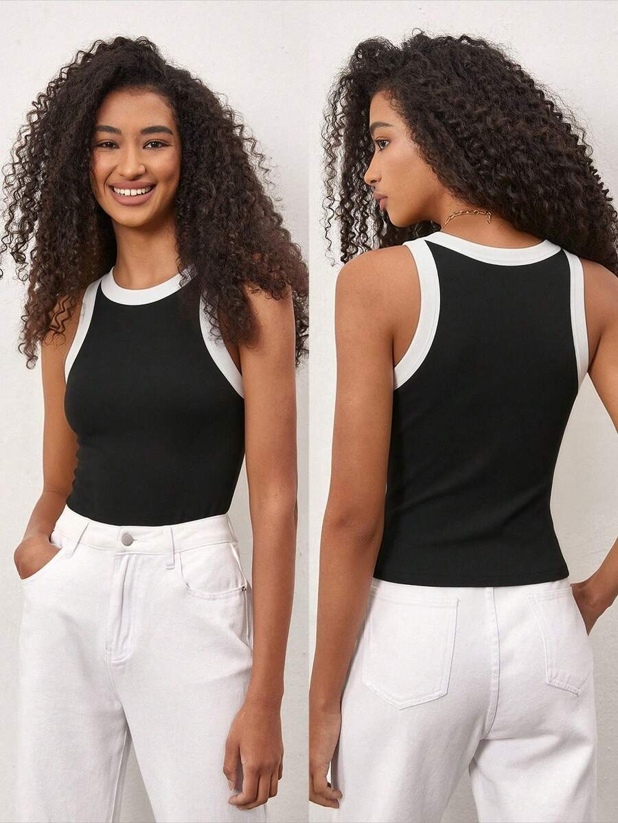 Fluxe Top tank ribete en contraste