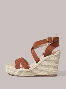 Styleloop Women Platforms & Wedge Sandals - Brown - View 3