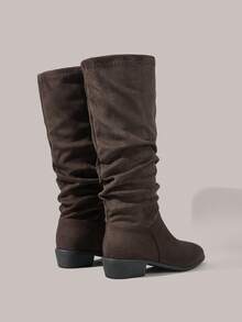 Styleloop 女士踝靴和短靴 - 深棕色 - 查看 5