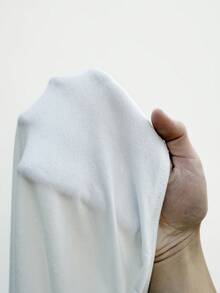 Rustia Áo kiểu nữ cỡ lớn, vai lệch, phong cách thường ngày. - trắng - Xem 8