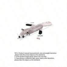 PETSIN Leather Shell Plush Dog Toy With BB Sounds, Interactive Play For Dogs - Multicolor - View 14